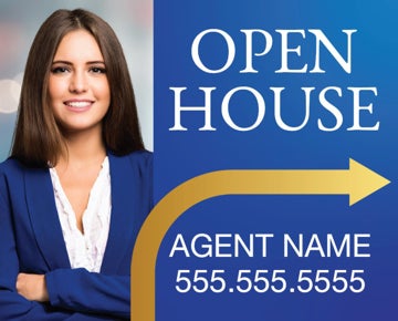 Picture of Open House Agent Photo 2- 24x30