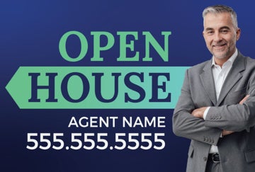 Picture of Open House Agent Photo 3- 24x36