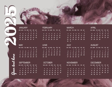 Picture of Magnetic Calendar 5 - Horizontal