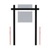 Picture of Double Aluminum Post