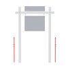 Picture of Double Aluminum Post