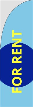 Picture of For Rent 4 - 7.5ft Straight Flag