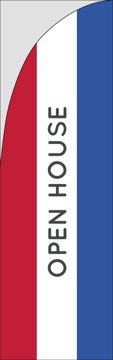Picture of Open House 877527613 - 7.5ft Straight Flag