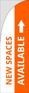 Picture of Office Space 3 - 10ft Straight Flag