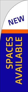 Picture of Office Space 8 - 10ft Straight Flag