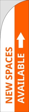 Picture of Office Space 3 - 13ft Straight Flag