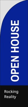 Picture of Open House 1 - 13ft Straight Flag