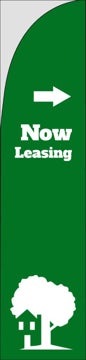 Picture of Now Leasing 5 - 15.5ft Straight Flag