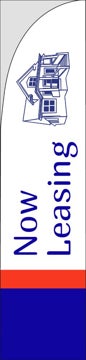 Picture of Now Leasing 8 - 15.5ft Straight Flag