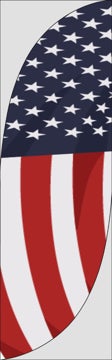 Picture of Patriotic 877832321 - 7.5ft Feather Flag