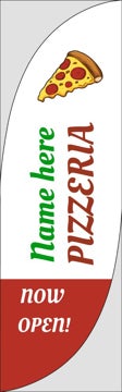 Picture of Pizza - 7.5ft Feather Flag