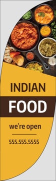 Picture of Mediterranean/Asian Food_05 - 10ft Feather Flag