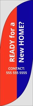 Picture of Real Estate-NewHome-04 - 10ft Feather Flag
