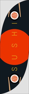 Picture of Sushi - 10ft Feather Flag
