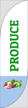 Picture of Produce - 13ft Feather Flag