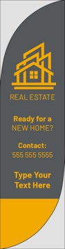 Picture of Real Estate-NewHome-05 - 13ft Feather Flag
