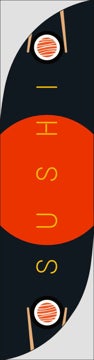 Picture of Sushi - 13ft Feather Flag