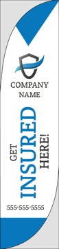 Picture of Insurance 01 - 15.5ft Feather Flag