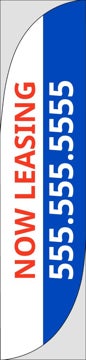 Picture of Now Leasing 1 - 15.5ft Feather Flag