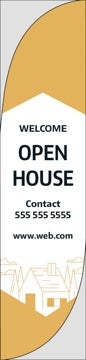 Picture of Real Estate 02 - 15.5ft Feather Flag