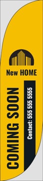 Picture of Real Estate-NewHome-07 - 15.5ft Feather Flag