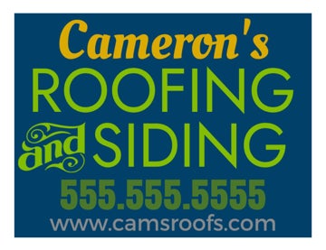 Picture of Sample Contractor Sign 6