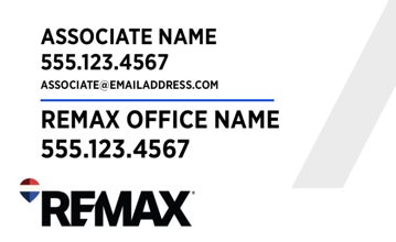 Picture of White Slash - Office Prominent - Standard - 18" x 30"