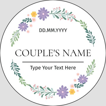 Picture of Event Stickers 8 - Circle 2" x 2"