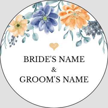 Picture of Event Stickers 9 - Circle 2" x 2"
