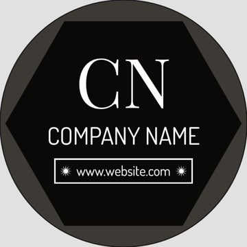 Picture of Food & Beverage Sticker 5 - Circle 2" x 2"