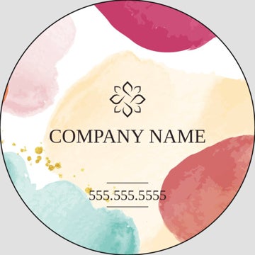 Picture of Retail Sticker 8 - Circle 2" x 2"