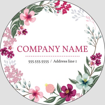 Picture of Retail Sticker 2 - Circle 3" x 3"