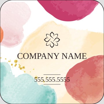 Picture of Retail Sticker 8 - Rounded Square 2" x 2"