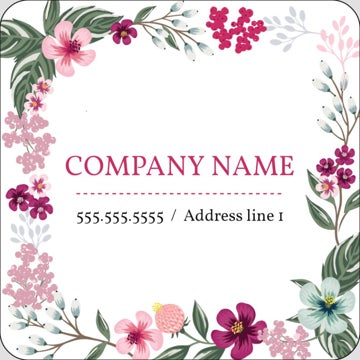 Picture of Retail Sticker 2 - Rounded Square 3" x 3"