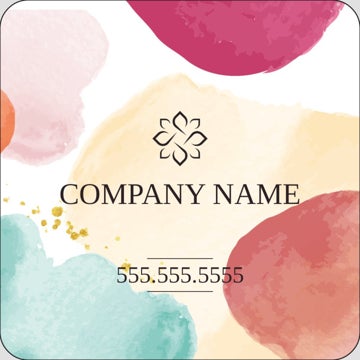 Picture of Retail Sticker 8 - Rounded Square 3" x 3"