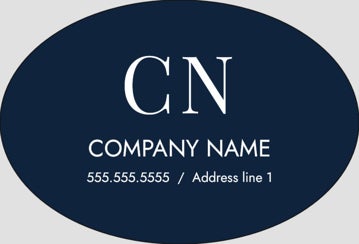 Picture of Retail Sticker 3 - Oval 2" x 3"