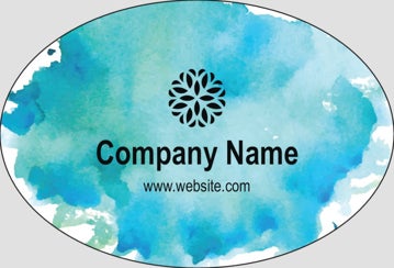 Picture of Retail Sticker 5 - Oval 2" x 3"