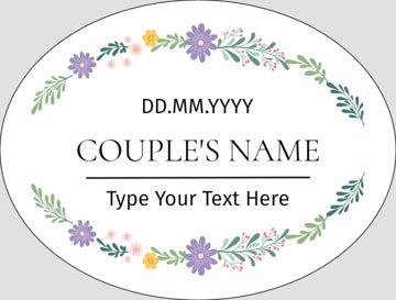 Picture of Event Stickers 8 - Oval 3" x 4"