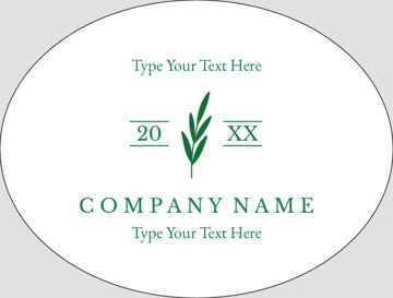 Picture of Retail Sticker 1 - Oval 3" x 4"