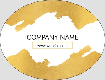 Picture of Retail Sticker 4 - Oval 3" x 4"