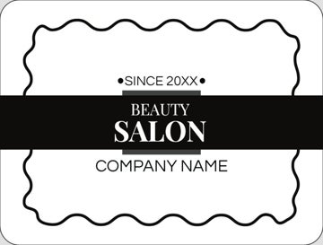 Picture of Beauty Stickers 5 - Rounded Rectangle 3" x 4"