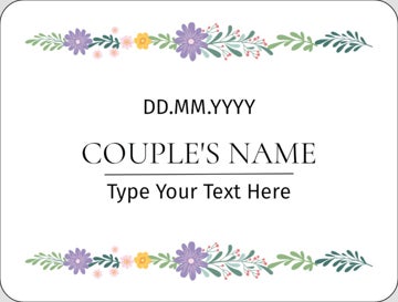 Picture of Event Stickers 8 - Rounded Rectangle 3" x 4"