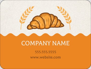 Picture of Food & Beverage Sticker 2 - Rounded Rectangle 3" x 4"