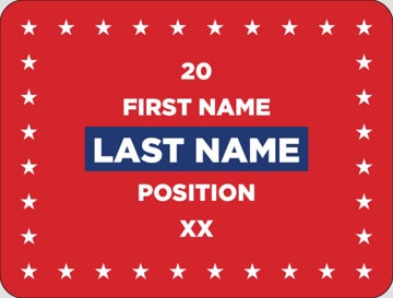 Picture of Political Stickers 4 - Rounded Rectangle 3" x 4"