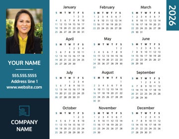 Picture of Real Estate Postcard Magnet 6 - Horizontal