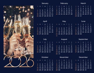 Picture of Magnetic Calendar 1 - Horizontal