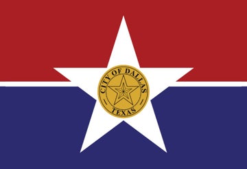 Picture of Dallas, TX Flag - 2x3