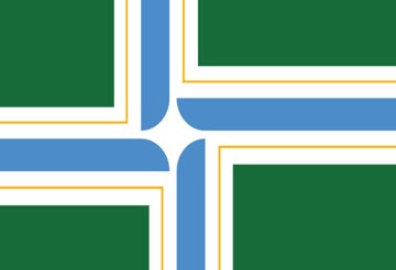 Picture of Portland, OR Flag - 2x3