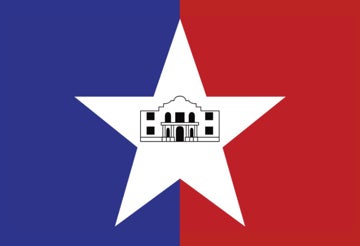 Picture of San Antonio, TX Flag - 2x3