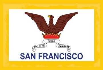 Picture of San Francisco, CA Flag - 2x3